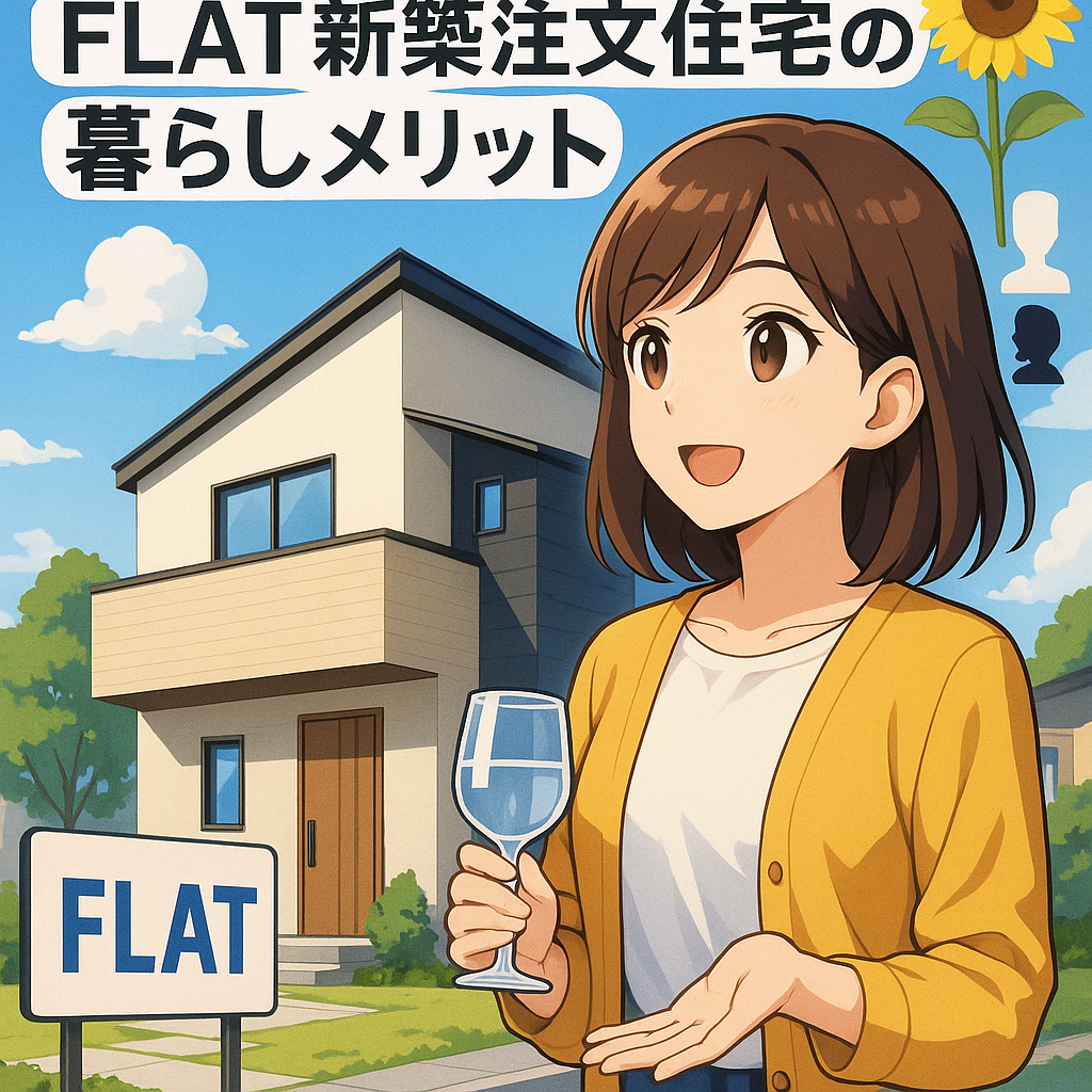 向日市・2025年11月のFLAT新築注文住宅の暮らしメリット