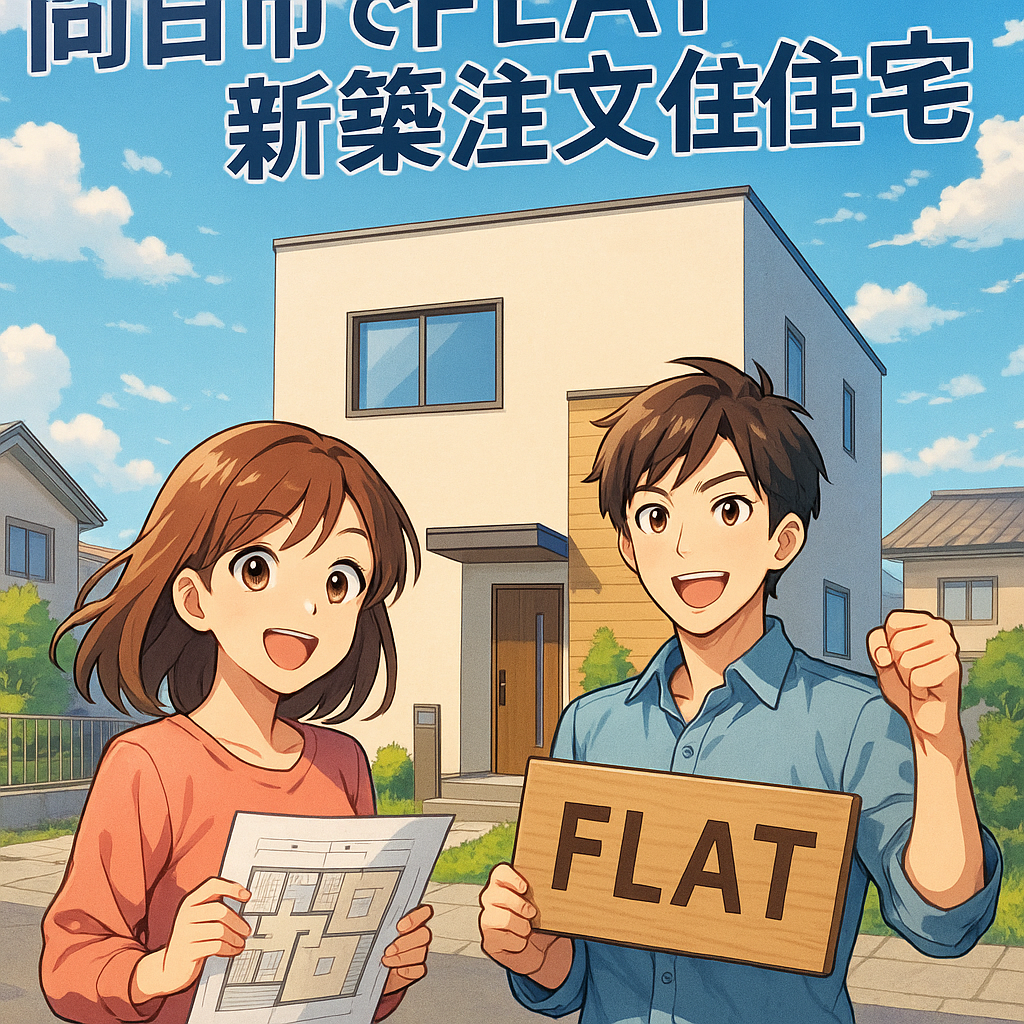 2025年11月 向日市でFLAT新築注文住宅