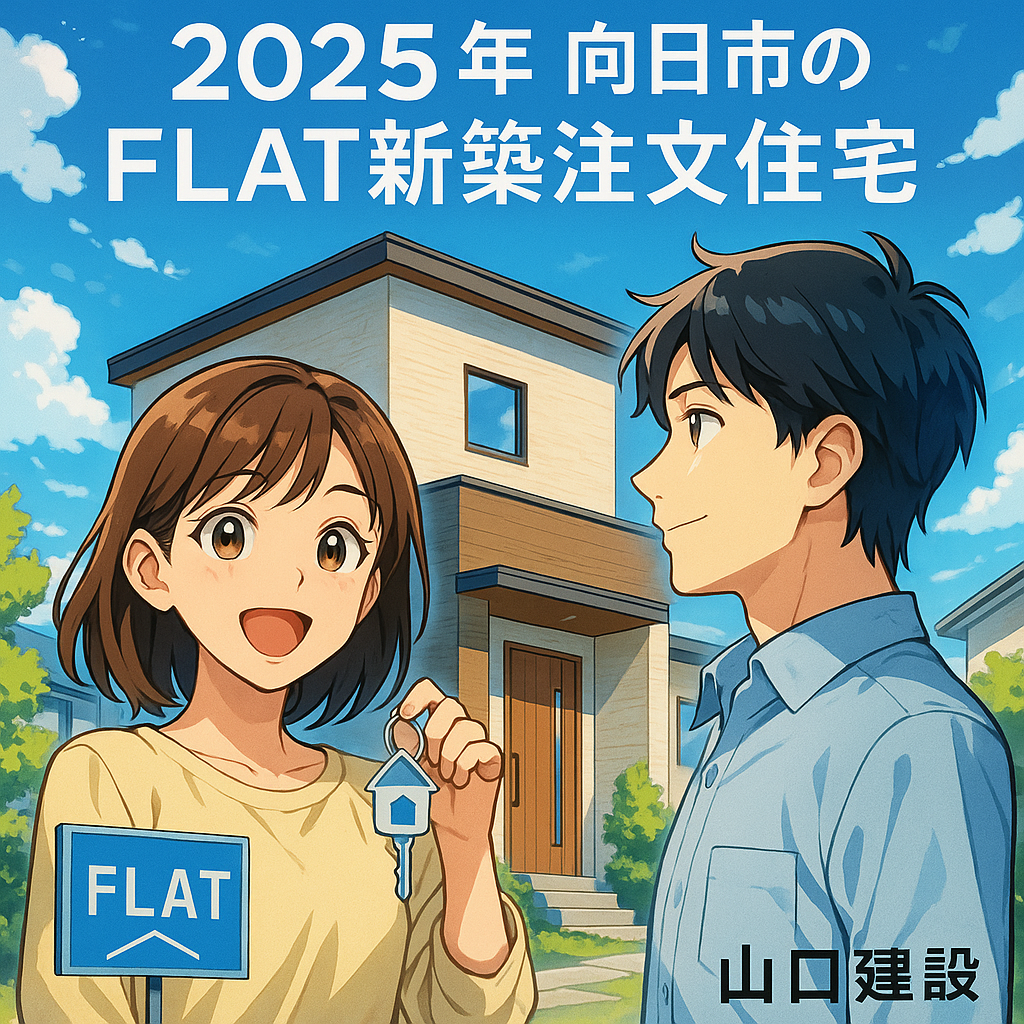2025年 向日市のFLAT新築注文住宅｜株式会社山口建築