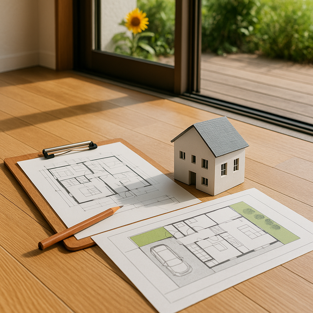 向日市の段差ゼロFLAT新築注文住宅｜株式会社山口建築