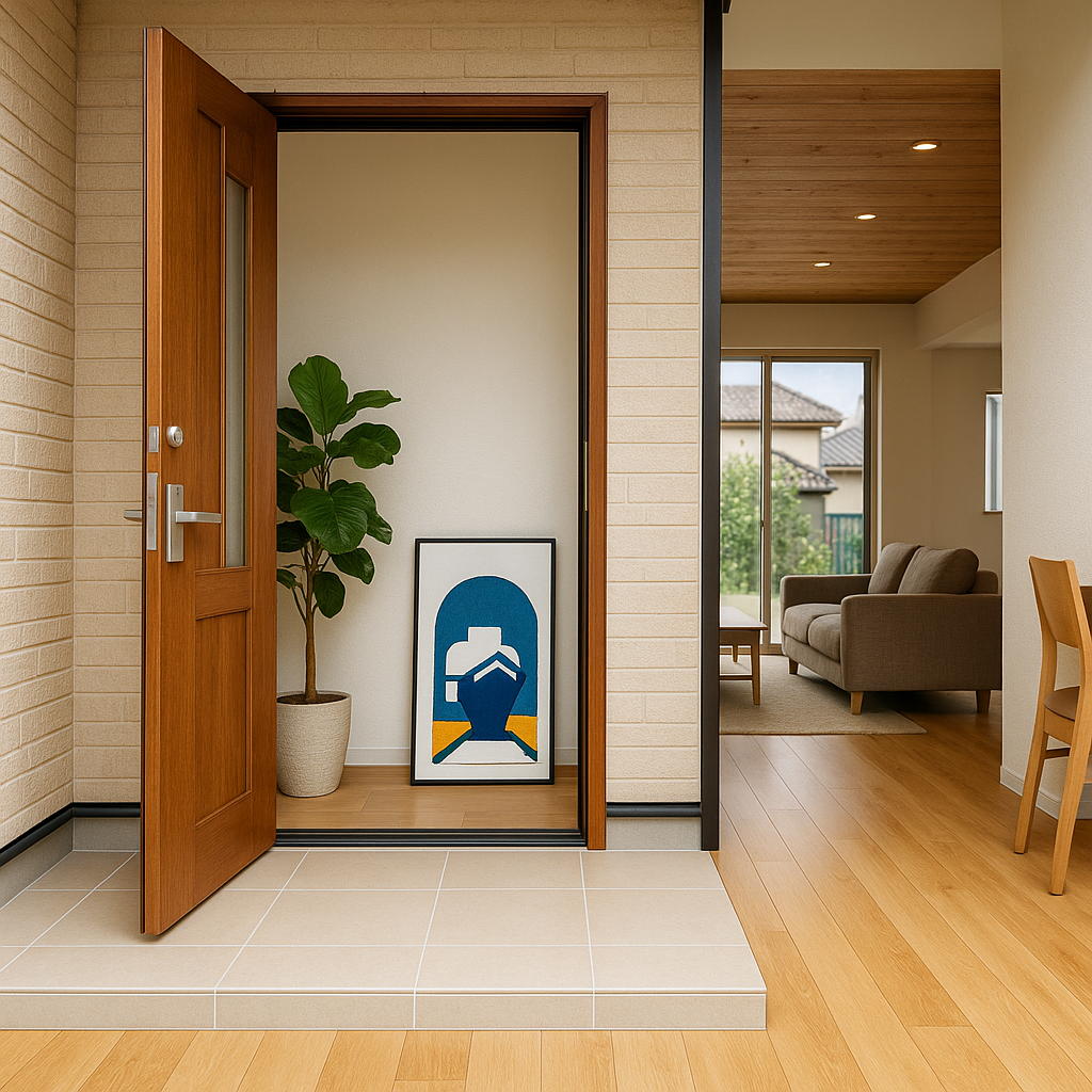 向日市のFLAT新築注文住宅｜段差ゼロ設計の安心暮らし