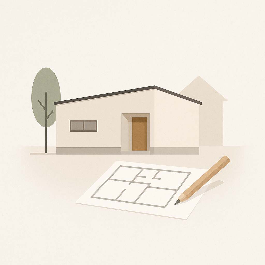 株式会社山口建築のFLAT：2025年11月竣工予定の新築注文住宅