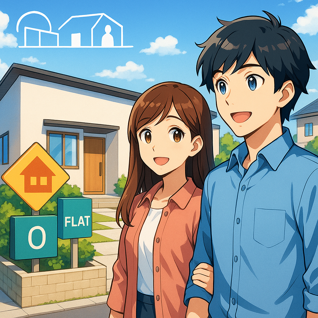 FLATの新築注文住宅：2025年11月、段差ゼロの家づくり
