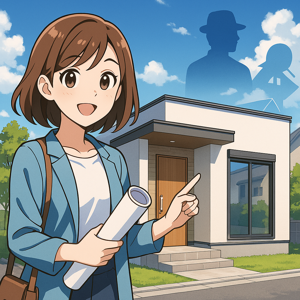 向日市のFLAT段差ゼロ新築注文住宅：2025年11月竣工予定