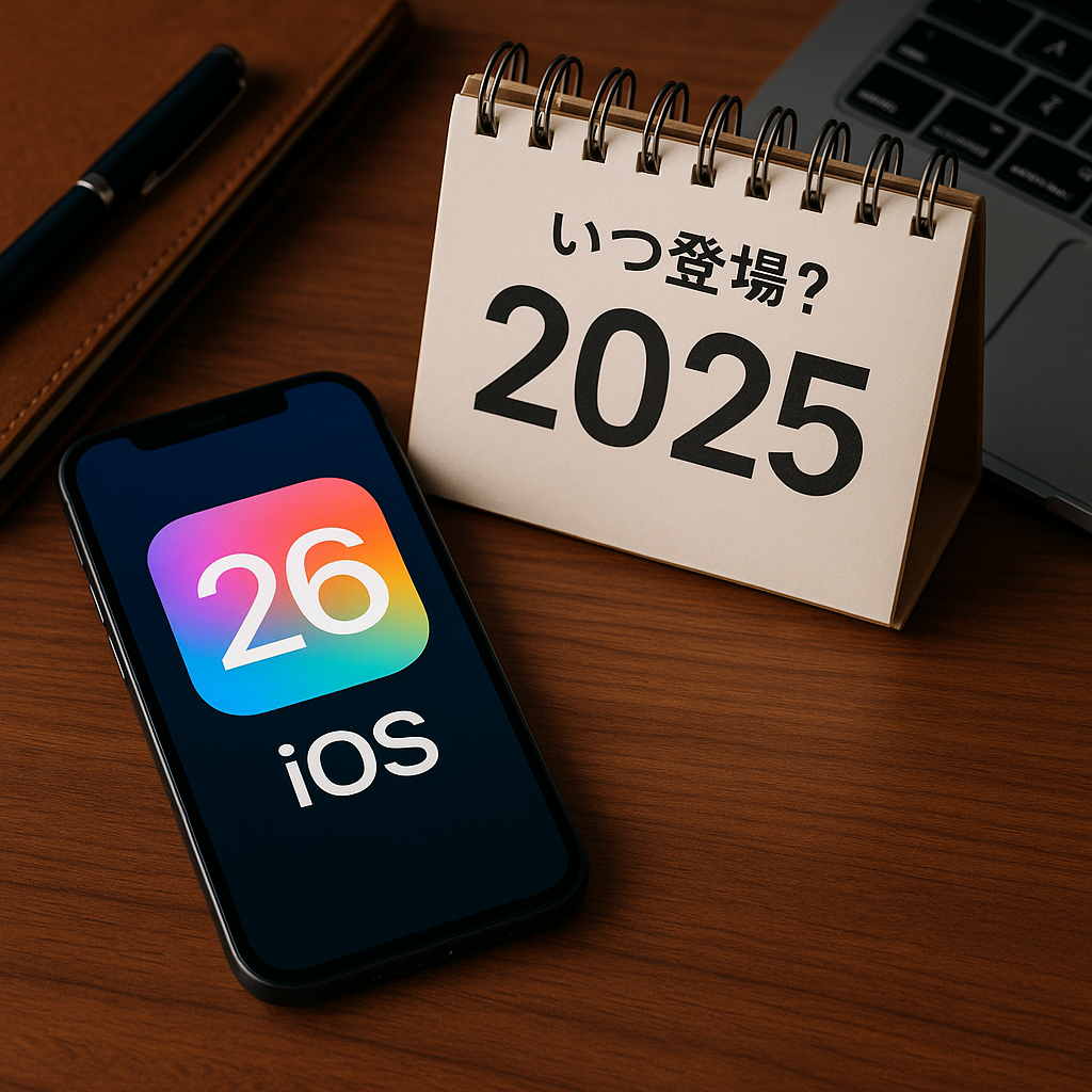 iOS26はいつ登場？2025年現在の見通しと備え