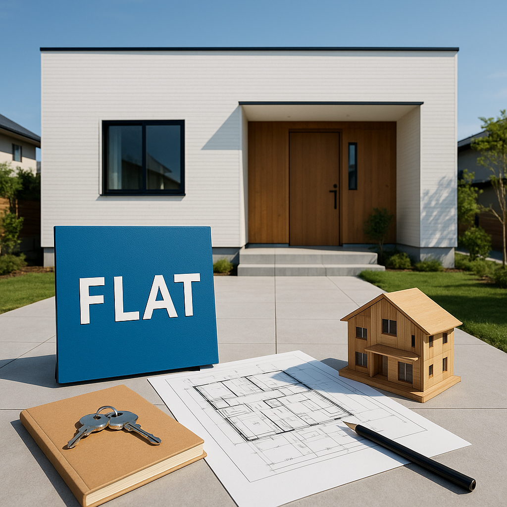 FLAT段差ゼロの新築注文住宅：2025年11月の実例