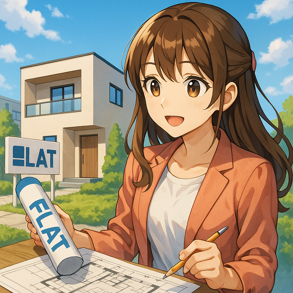 2025年11月竣工予定に学ぶFLAT新築注文住宅