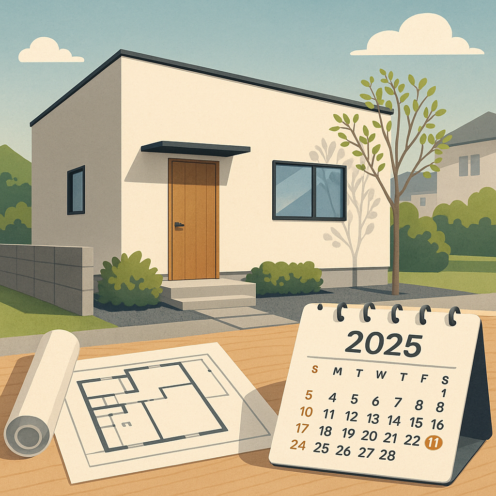 向日市で学ぶ2025年11月竣工のFLAT新築注文住宅