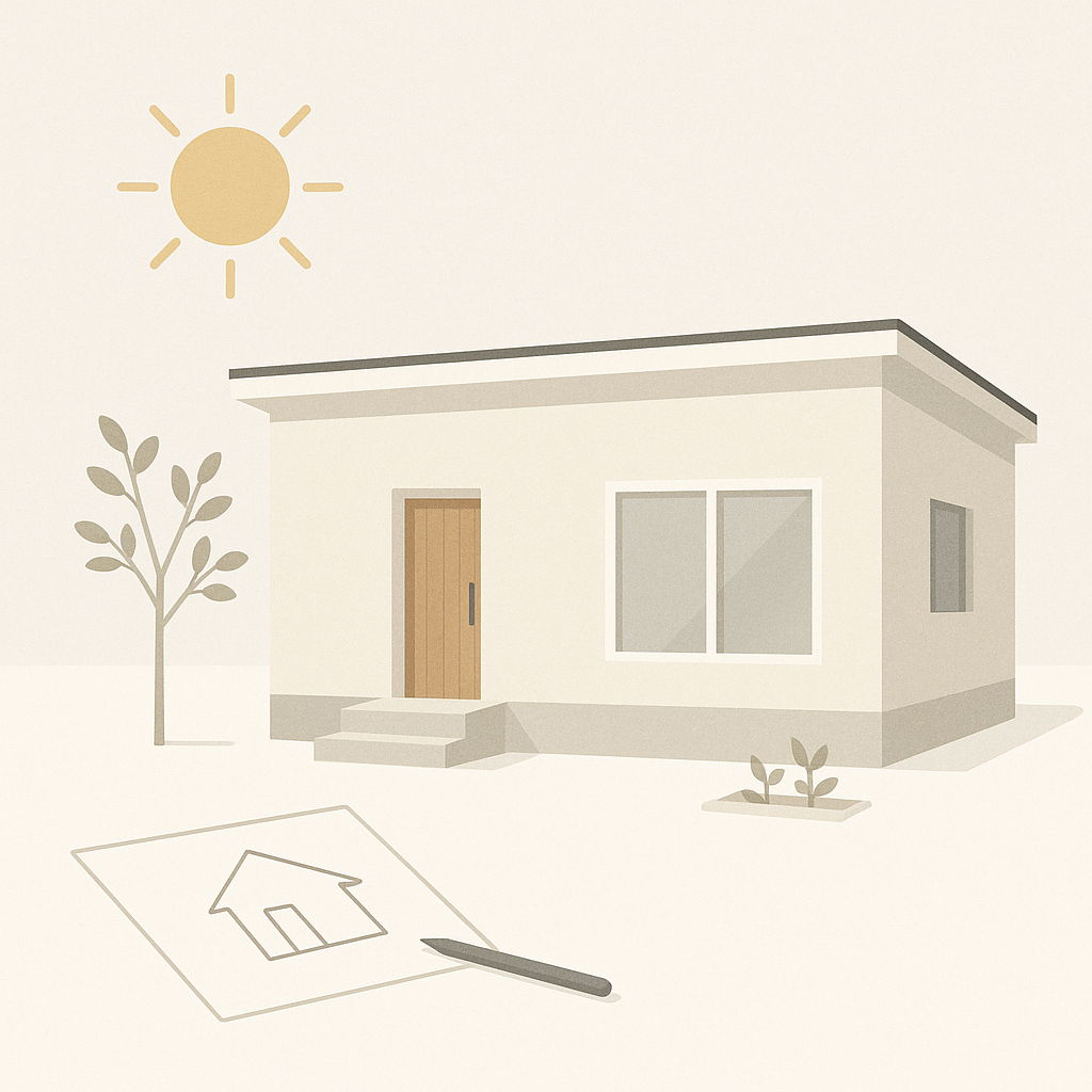 向日市のFLAT新築注文住宅｜株式会社山口建築の実例